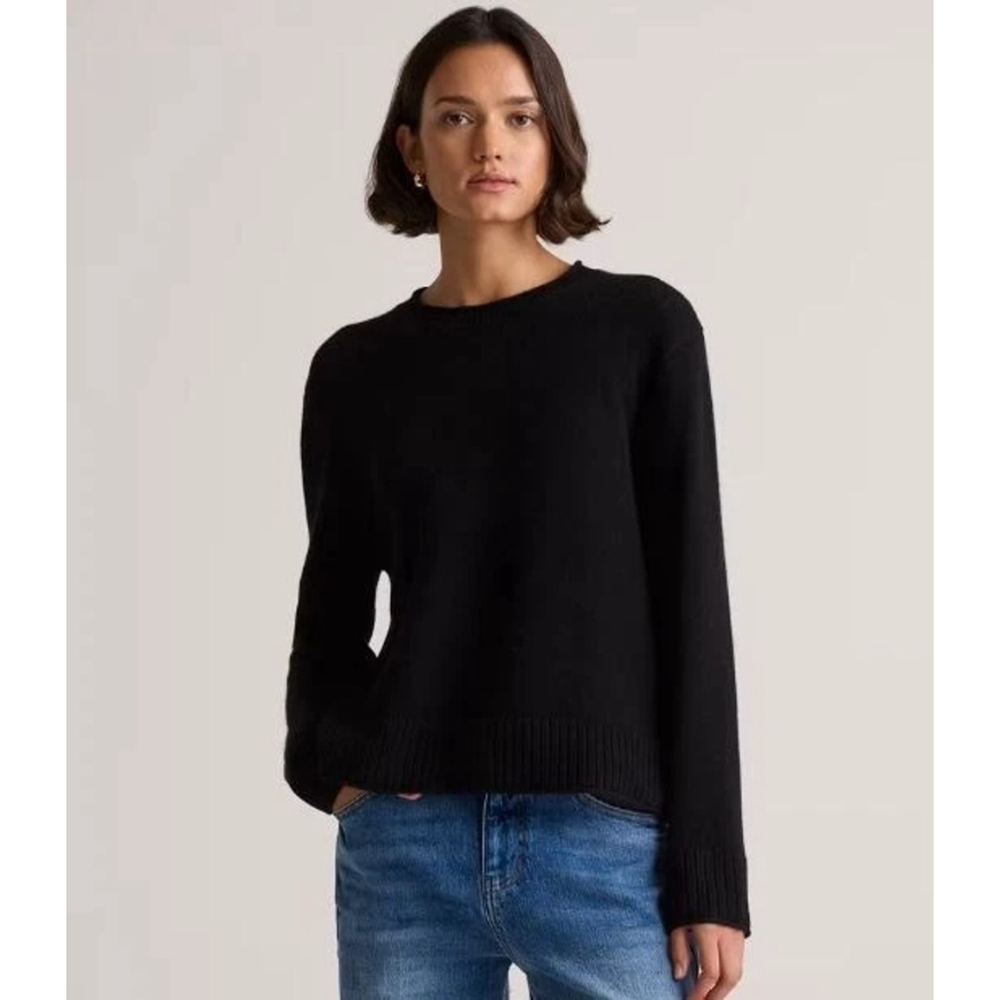 Quince Mongolian Cashmere Pullover Lightweight Sweater Size XS Stretch Soft